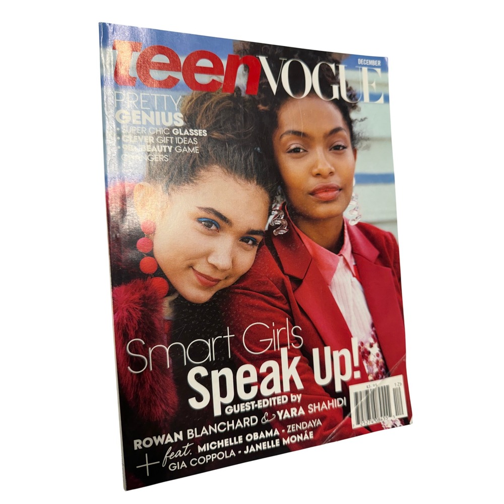 Teen Vogue December 2016 Rowan Blanchard Yara Shahidi Michelle Obama Zendaya